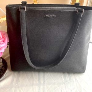 Beautiful charcoal gray Kate spade bag